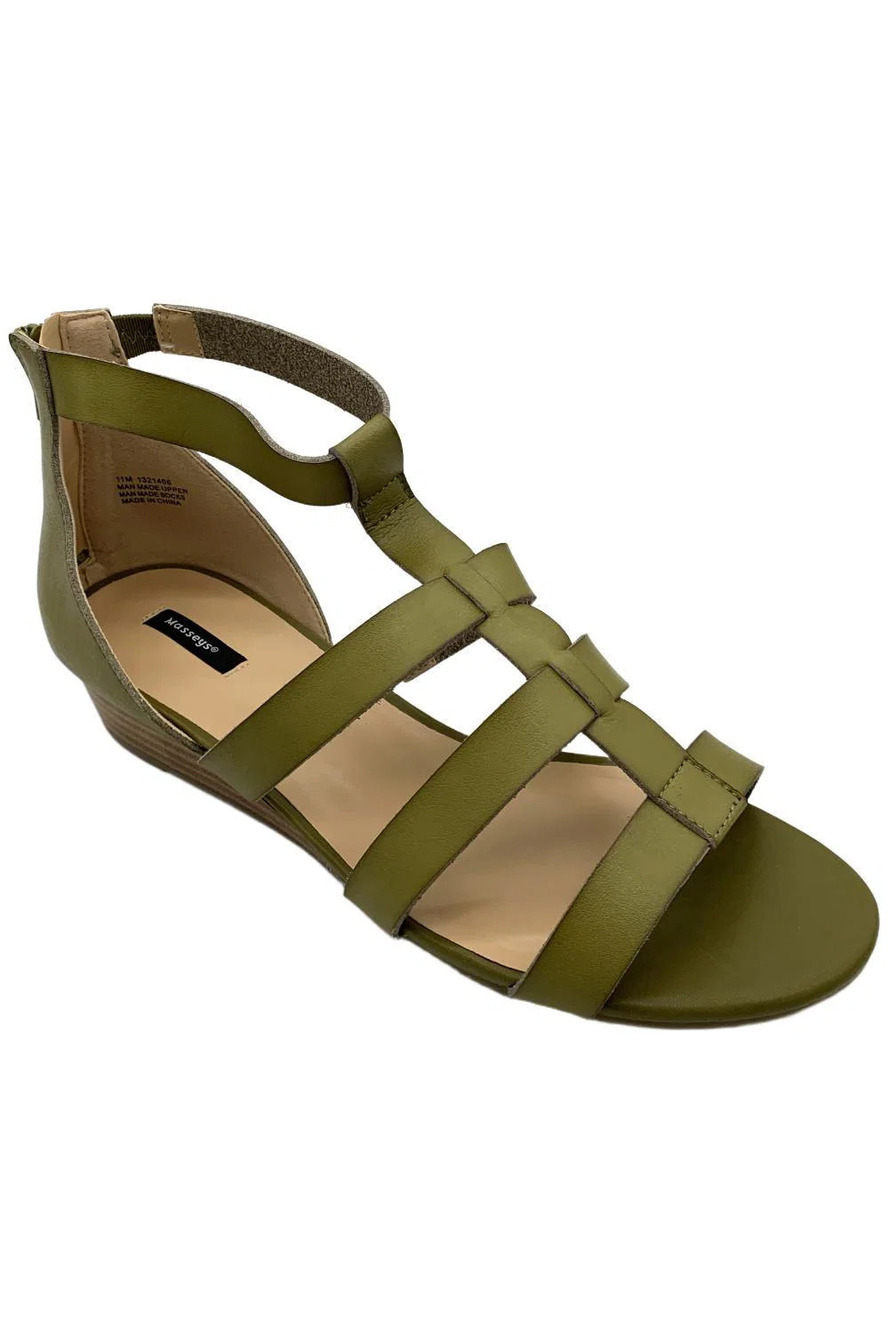 Masseys Women's Athena Sandals Olive - Medium